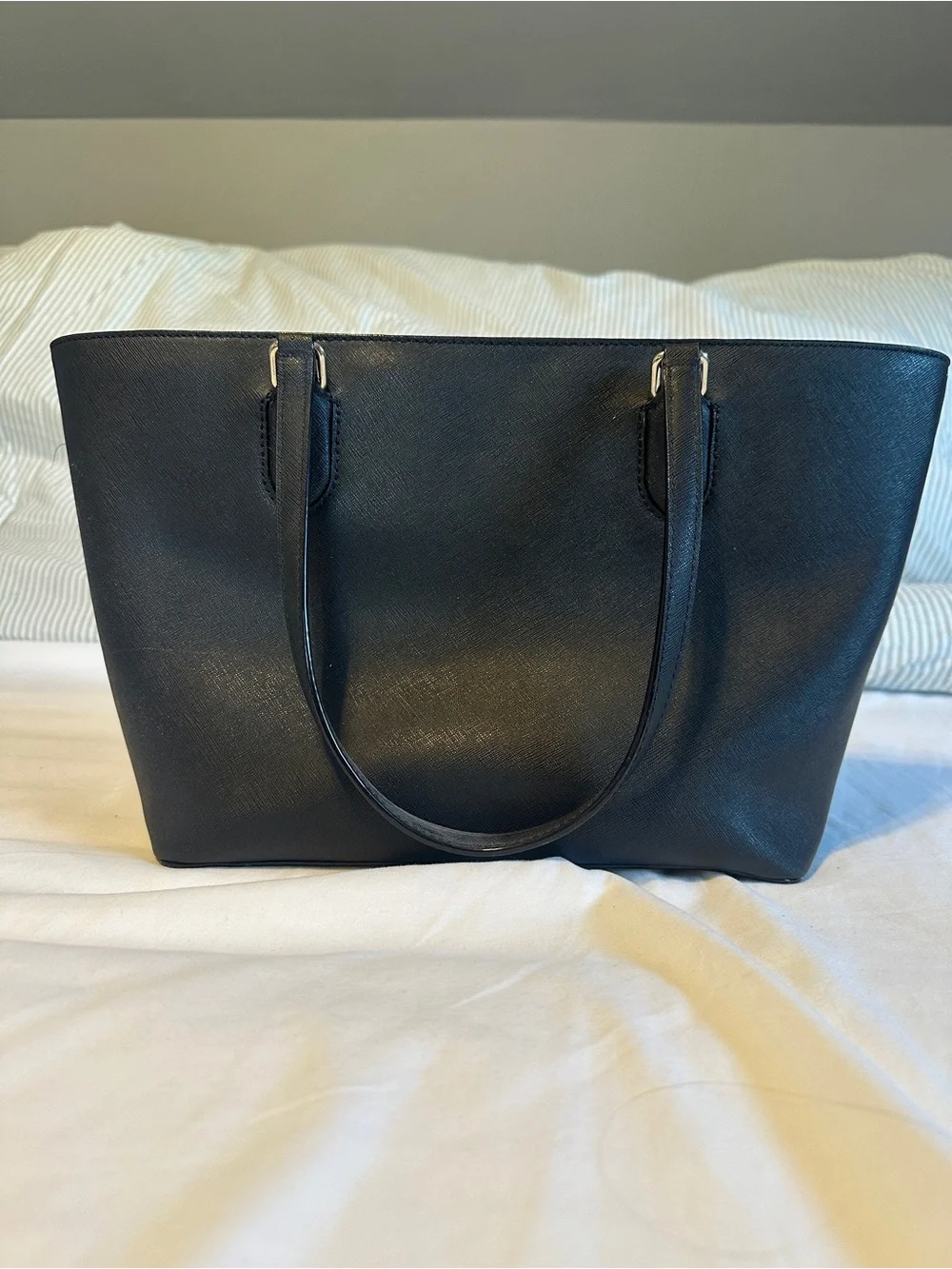 Kate Spade New York Laurel Way Dally Black Leather Tote Bag